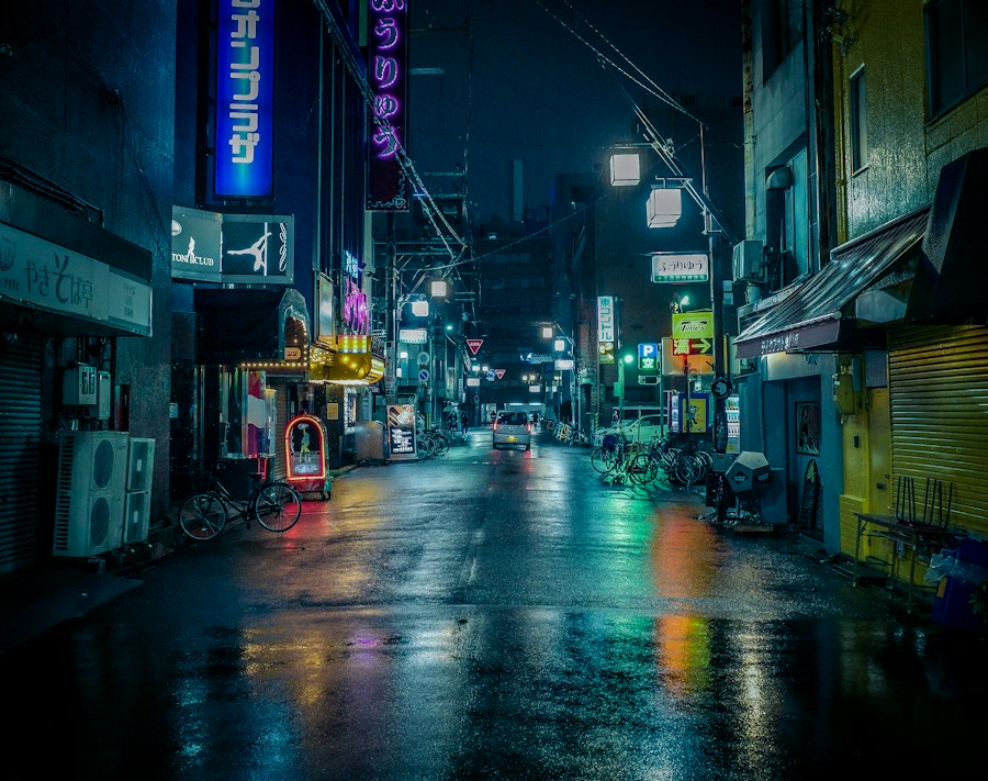 After the neon