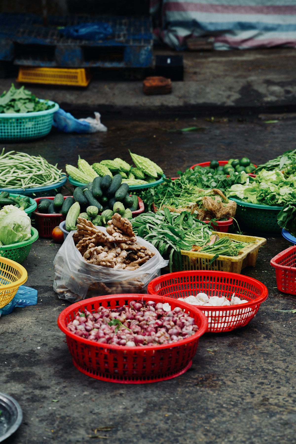 The market before seven