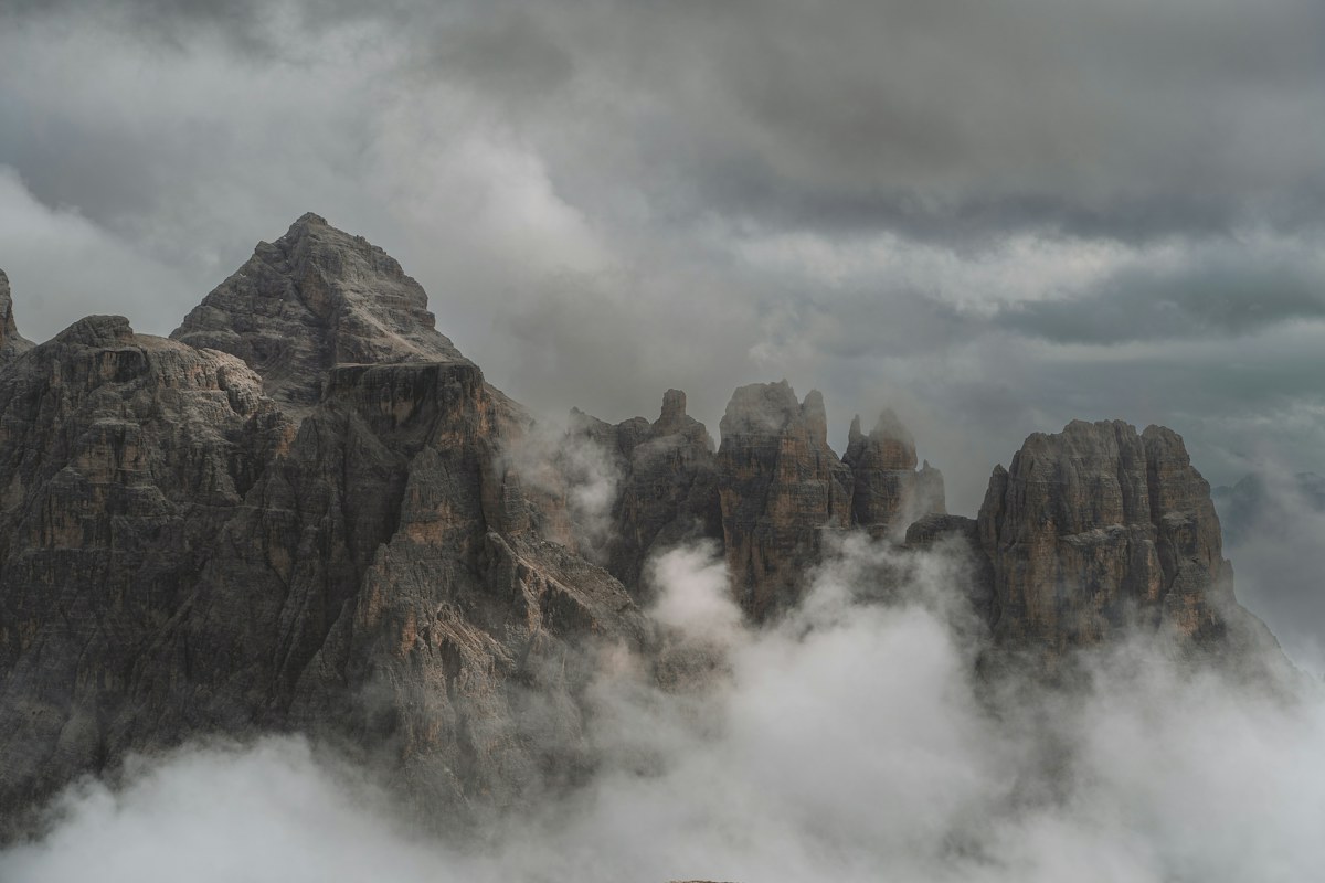 The clouds brought no address